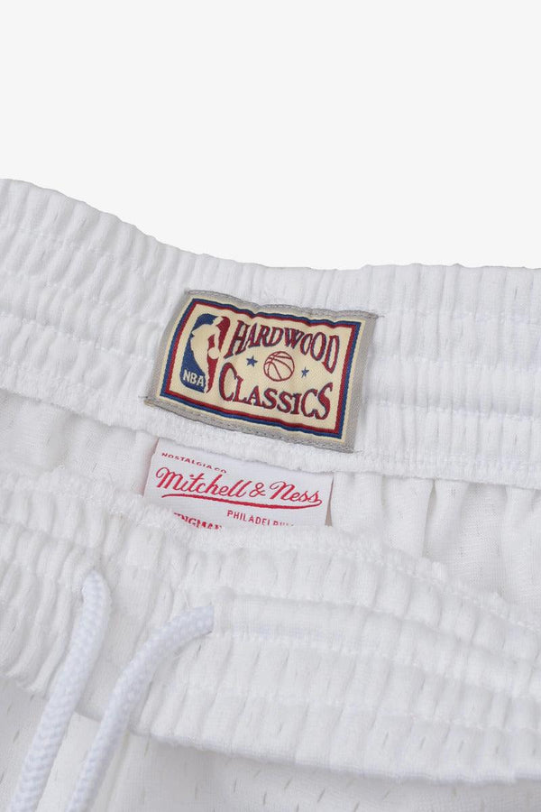 mitchell&ness Shorts Swingman NBA Chicago Bulls Bianco Uomo, foto 6