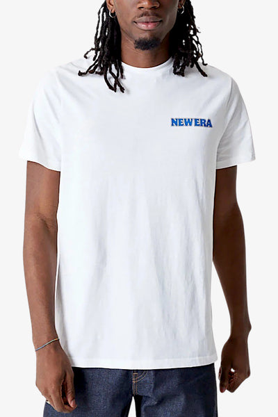 new era T-Shirt Maniche Corte Food Burger Bianco Unisex, foto 5