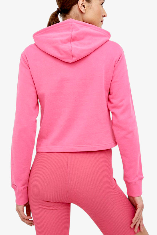 Felpa adidas corta rosa Outlet