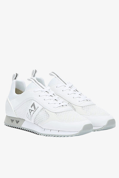 emporio armani ea7 Scarpe Black & White Bianco Uomo, foto 2