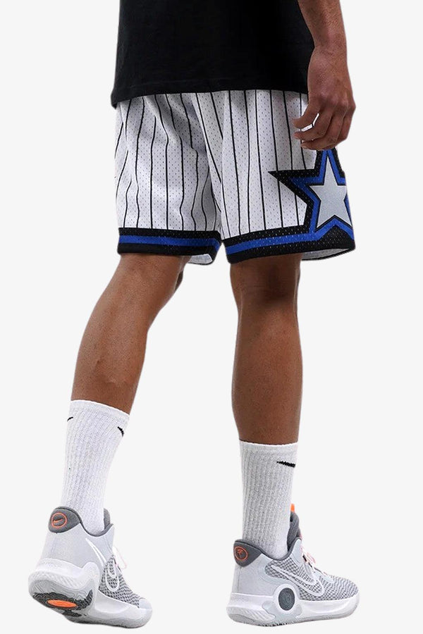 mitchell&ness Shorts Swingman Orlando Magic Bianco Uomo, foto 3