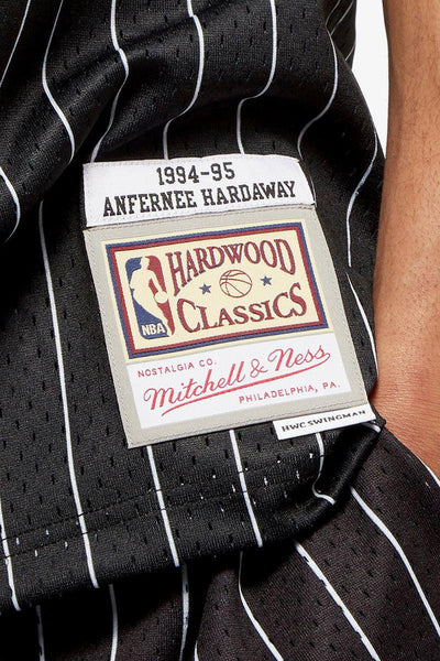mitchell&ness Canotta Swingman NBA Orlando Magic 1994-95 Anfernee Hardaway Nero Uomo, foto 4