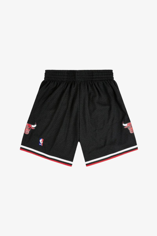 mitchell&ness Shorts Swingman Chicago Bulls Nero Uomo, foto 2