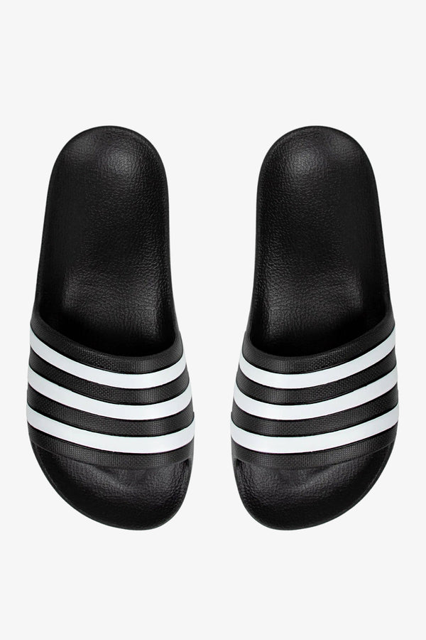 adidas performance Ciabatte Adilette Aqua Nero Uomo, foto 1