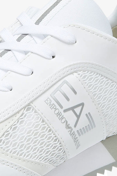 emporio armani ea7 Scarpe Black & White Bianco Uomo, foto 3