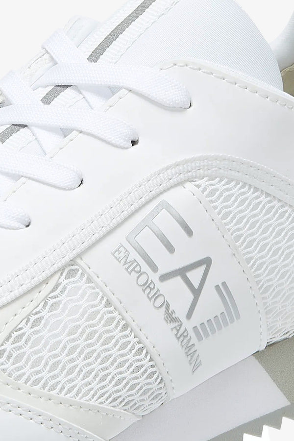 emporio armani ea7 Scarpe Black & White Bianco Uomo, foto 3