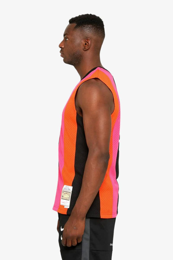 mitchell&ness Canotta Swingman NBA Miami Heat 2005-06 Shaquille O'Neal Nero Uomo, foto 4