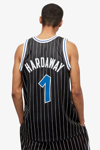 mitchell&ness Canotta Swingman NBA Orlando Magic 1994-95 Anfernee Hardaway Nero Uomo, foto 2