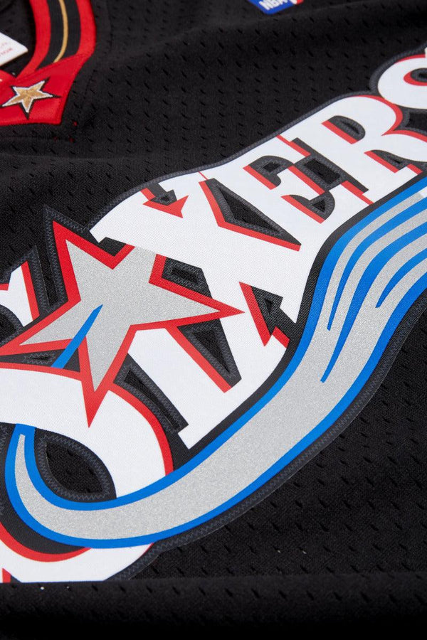 mitchell&ness Canotta Swingman NBA Philadelphia 76ers Allen Iverson Nero Uomo, foto 6