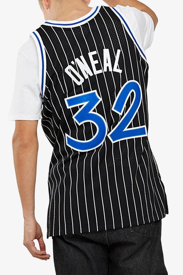 mitchell&ness Canotta Swingman NBA Orlando Magic Shaquille O'Neal Nero Uomo, foto 3
