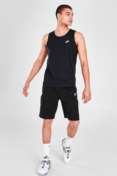 nike sportswear Canotta Essentials Club Nero Uomo, foto 2